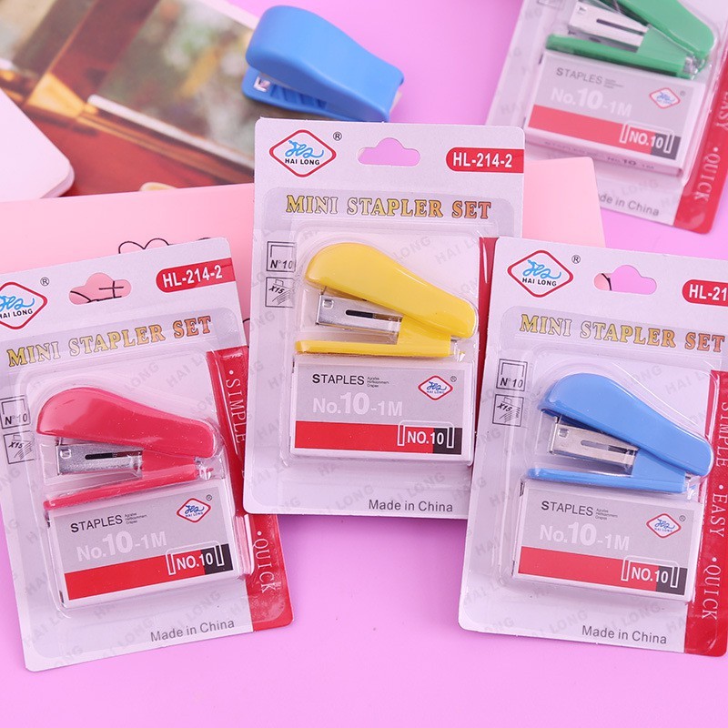 Mini Stapler Set with staples